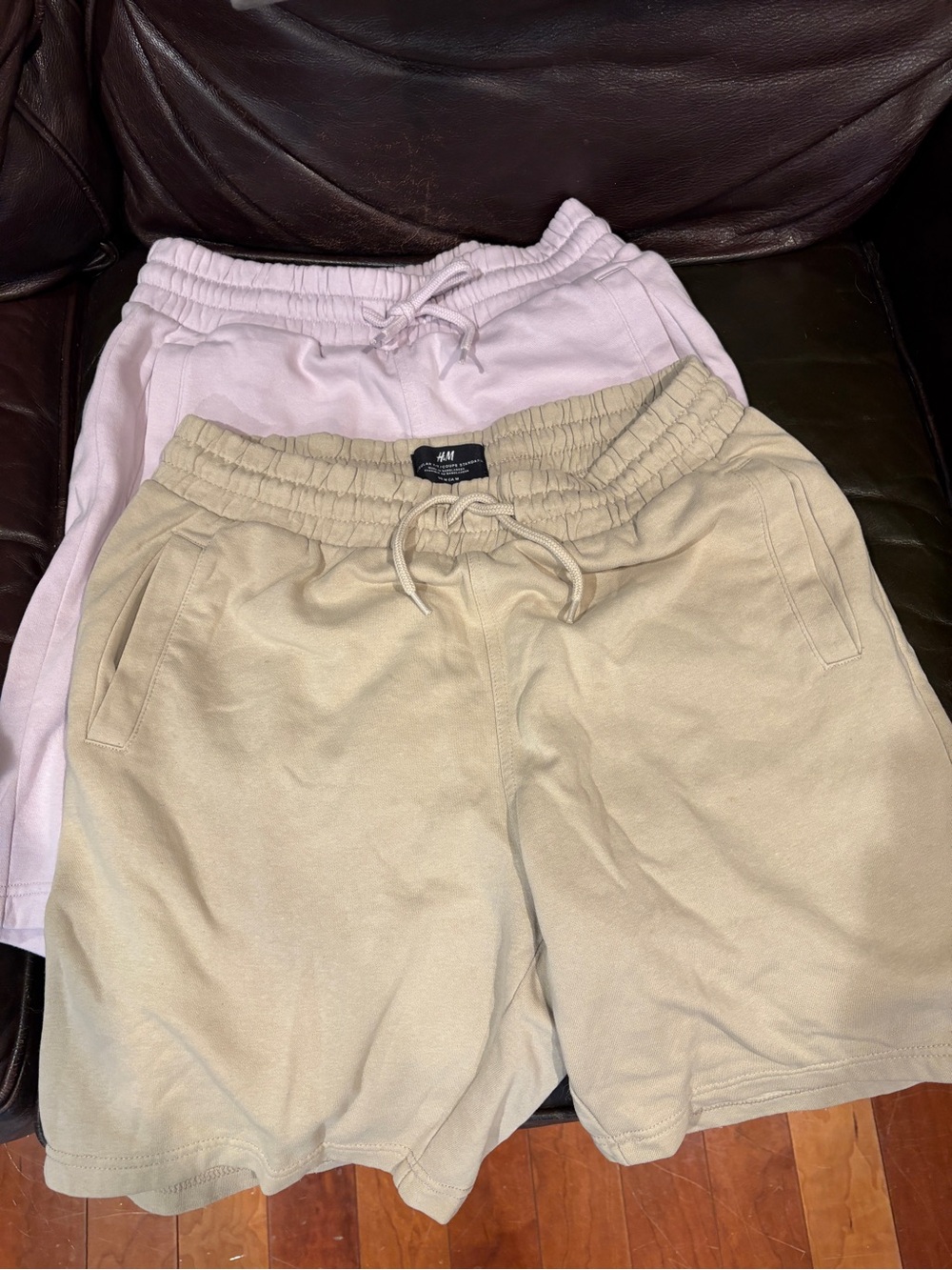 Men's Athletic Drawstring Shorts 3 pack (2 H&M, 1 Brooklyn Cloth) size M